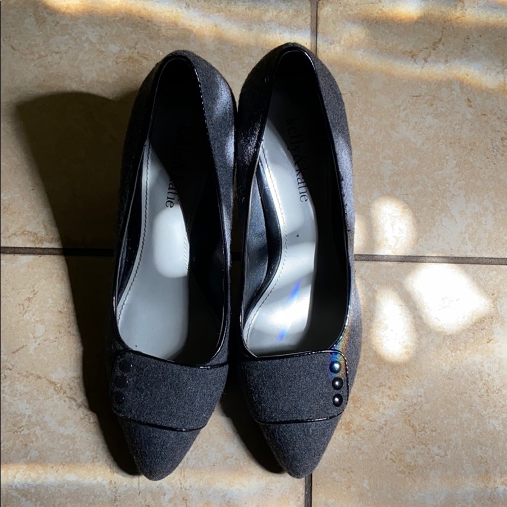 Grey Kelly and Katie heels
